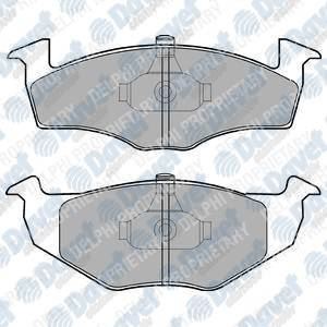 DELPHI LP1601 Fren Balatasi On (141mm) Fabia Polo 95- Fox 05-
